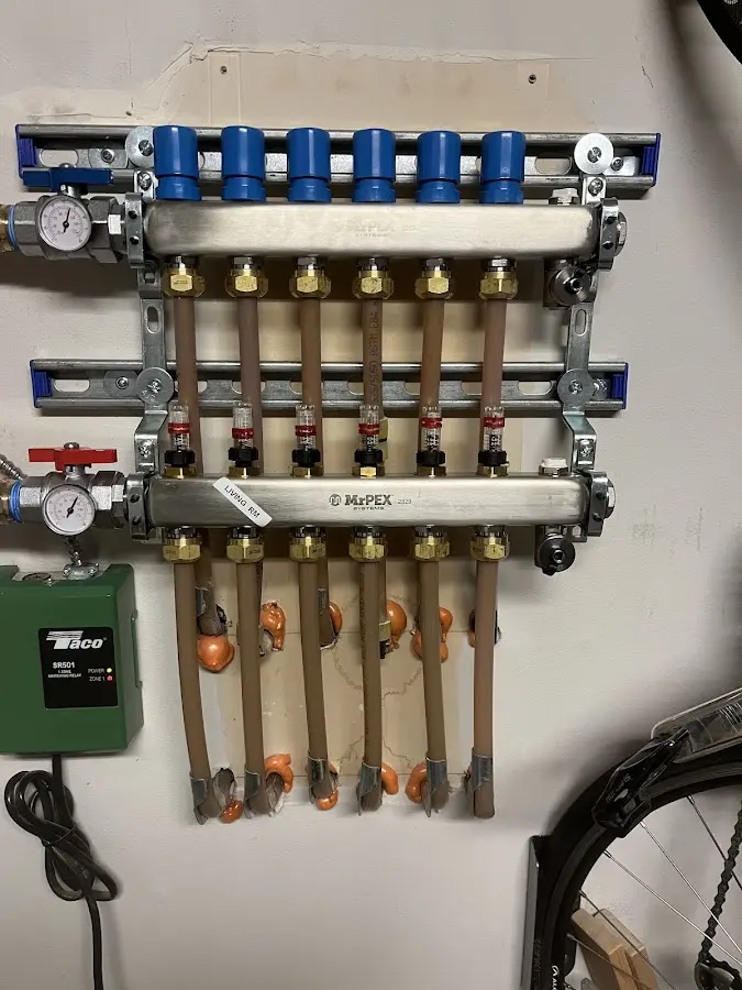 Plumber performing Gas Leak Detection at a residential property in Las Vegas